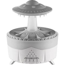 Starseven Yağmur Efektli Hava Nemlendirici – Ultrasonik Buhar, Sessiz Çalışma, 7 Renk LED Işık, Ayarlı (2h/4h