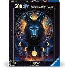 Starseven Ravensburger 500P Puzzle Parlayan Kurt, Yapboz