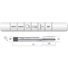 Evar  Hss-E Dın 5156/C  Mak.klvz.g 1/4"X19