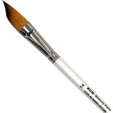 Starseven Kum Memory Point Sentetik Fırça, Yan Kesik, No: 14