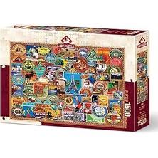 Starseven Puzzle Dünya Gezgini 1500 Parça Puzzle