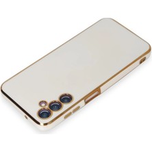 Verto Newface Samsung Galaxy M14 5g Kılıf Volet Silikon - Beyaz