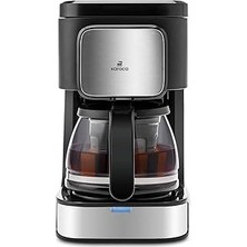 Starseven Just Coffee Aroma 2 In 1 Filtre Kahve ve Çay Demleme Makinesi Inox