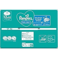 Starseven Fresh &amp; Clean Islak Bebek Mendili (12 Paket = 624 Islak Mendil)