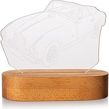 Starseven Nostaljik Otomobil Tasarımlı Üç Boyutlu LED Lamba