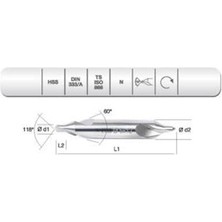Evar  Hss Dın 333/A R   Punta Matkabı  4    mm