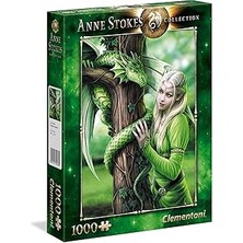Starseven Clementoni - 1000 Parça Anne Stokes Yetişkin Puzzle - Kindred Spirits