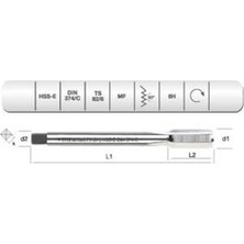 Evar  Hsse Dın 374/C Makina Klvz. M14X1.5 (6h)