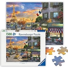 Starseven 1500P Puzzle Romantik Paris