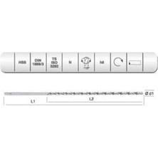 Evar  Hss   Dın 1869/3 Rn       Matkap  3 mm