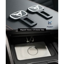 Masem Group Cupra Formentor Magsafeli Sarj Bölmesi ve 2'li Toka Set