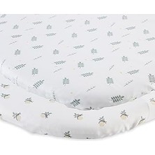 Starseven Çarşaf Bambu Set Iki Parça Baby Hug Greenery