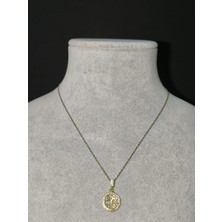 Vulwox Altın Taşlı Hayat Ağacı Kolye