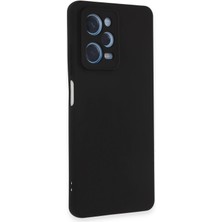 Verto Newface Xiaomi Redmi Note 12 Pro 5g Kılıf Nano Içi Kadife Silikon - Siyah