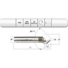 Evar  Hss Dın 335/C    Havşa Freze 20.5 Mm-90º