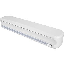 Starseven Orret Streç Film Görünmez Sürgülü Bıçaklı, Paslanmaz Mekanizma, Alüminyum Folyo ve Plas