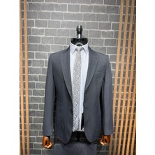 Dupont Modern Erkek Takım Elbise – Punto Yaka Slim Fit Torba Cep