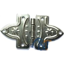 İnura Global Yonca Menteşe - Küçük 17X32 Mm, Nikel, 100 Adet