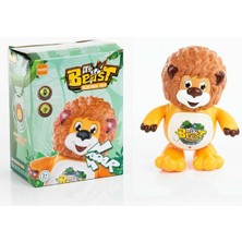 NessiWorld RS-9042C Kut.pilli Işıklı Müzikli Aslan -Zrv