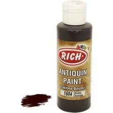 Aylina Mey Ithalat® Rich 1604 Çikolata 120 ml Eskitme Ahşap Boyası