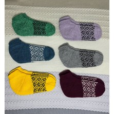 Havva Home Kadın Patik Karışık Standart Kalıp Çeyizlik Bohçalık Hediyelik (6 Lı Karışık Gelcektir.)