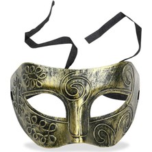 Ayder Timya Altın Eskitme Yüz Maskesi - Antik Tarz Balo Maskesi TG/Tmy 220033