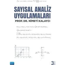 Nobel Akademik Yayıncılık Sayısal Analiz Uygulamaları