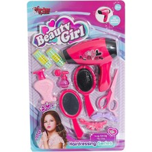 Aylina Mey Ithalat® YD-3615-3 Kartela Saç Kurutmalı Güzellik Seti -Vardem Oyuncak