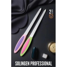 Aylina Mey Ithalat® Çelik Tırnak Törpüsü 2 Adet Solingen Profesyonel