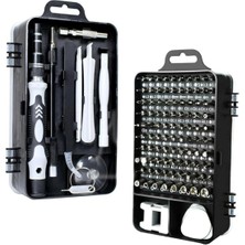 Aylina Mey Ithalat®  Hassas Tornavida Seti Bilgisayar Pc Telefon Onarım Aracı Seti Manyetik 115 In 1 Tornavida Seti