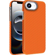 Eco Port Apple Iphone 16E Vega Magsafe Kapak - Turuncu