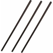 Aylina Mey Ithalat® Mum Sıcak Silikon Siyah 6,2 mm  30 cm 3 Adet