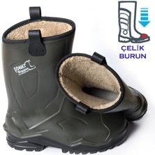 Aylina Mey Ithalat® Pollyboot Power Rigger Çizme Çelik Burunlu 45 Numara