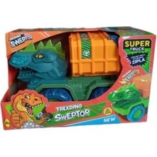 NessiWorld Kutu Sweptor Dino Çöp Kamyonu