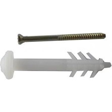 Aylina Mey Ithalat® Çivili Plastik Dubel 7X55 mm 20 Adet