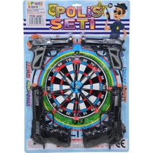 Aylina Mey Ithalat® Fab 8080 Kartelalı 4 Tabancalı Polis Seti