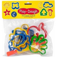 Aylina Mey Ithalat® ERN-015 Poşetli Oyun Hamuru Kalıplar Büyük Şekiller - Eren Eğitici Oyuncak