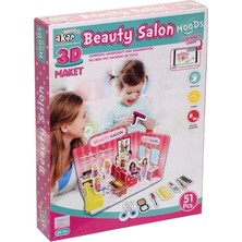 Aylina Mey Ithalat® Güzellik Salonu Maket 3 Boyutlu Puzzle