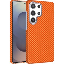 Eco Port Samsung Galaxy S26 Ultra Vega Magsafe Kapak - Turuncu