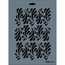 Aylina Mey Ithalat® Rich New Seri N-141 Stencil 35X25 cm