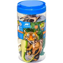 Aylina Mey Ithalat® SH-D6401 Vahşi Hayvan Oyun Seti 23 cm -Vardem