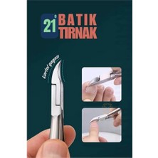 Aylina Mey Ithalat® Tırnak Batık Makası Pedikür Makası Paslanmaz Çelik Profesyonel