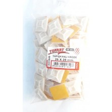 Aylina Mey Ithalat® Topart 01649 28X28 Yapışkan Kroşe (100 Adet)