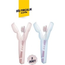 Aylina Mey Ithalat® 2'li Kapaklı Diş Fırçası Kutusu Kapaklı Diş Fırçalık – Hijyenik ve Şık Banyo Düzeni