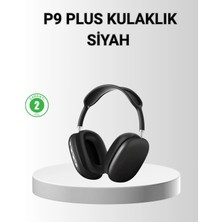 Aylina Mey Ithalat® P9 Pro Plus Bluetooth Kulak Üstü Kulaklık – H1 Çipli, Aktif Gürültü Engelleme, Uzamsal Ses Desteği