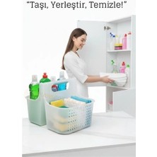 Aylina Mey Ithalat® Temizlik Malzemesi Organizer Kutusu –  Çok Amaçlı Düzenleyici Sepet