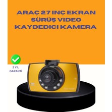 Aylina Mey Ithalat® Araç Ön Kamera Full Hd Kayıt ve G Sensor Özellikli