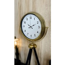 Aylina Mey Ithalat® Luxury Gold Tripod Ayaklı Saat