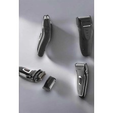 Aylina Mey Ithalat® Şarjlı Paslanmaz Çelik Bıçaklı ve Kablosuz Saç Sakal Tıraş Makinesi