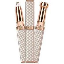 SHC4200 Yeni Nesil 2 Başlıklı Şarjlı Işıklı Kaş Bıyık Yüz Çevresi Kadın Tüy Epilasyon Traş Makinesi